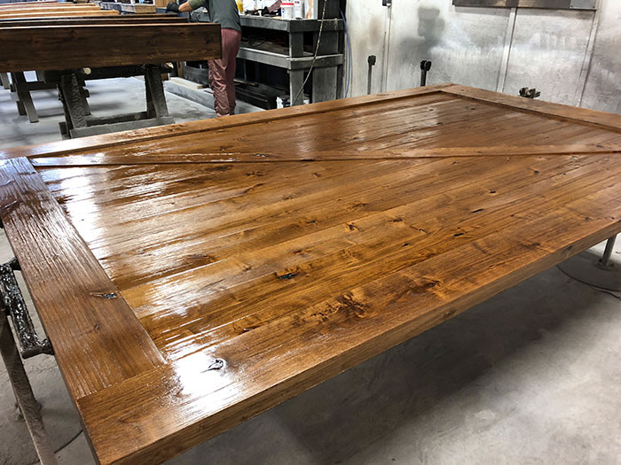 How to Finish Knotty Alder Doors Knotty Alder Barn Doors Rustica